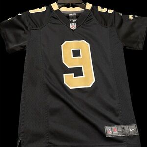 Nike Drew Brees Black NFL Jersey with Gold Accents